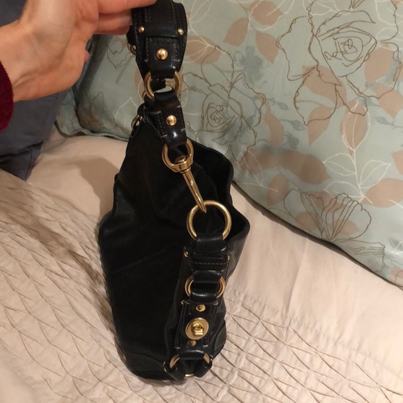 Large Leather Coach Bag - Picture 3 of 5